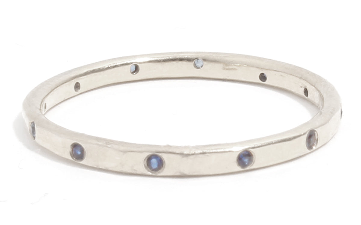 12 Blue Sapphire Band- 18k White Gold Stock Ring LR482wg-18_84540f4e-87c5-4280-8ac5-2f2781c53c60