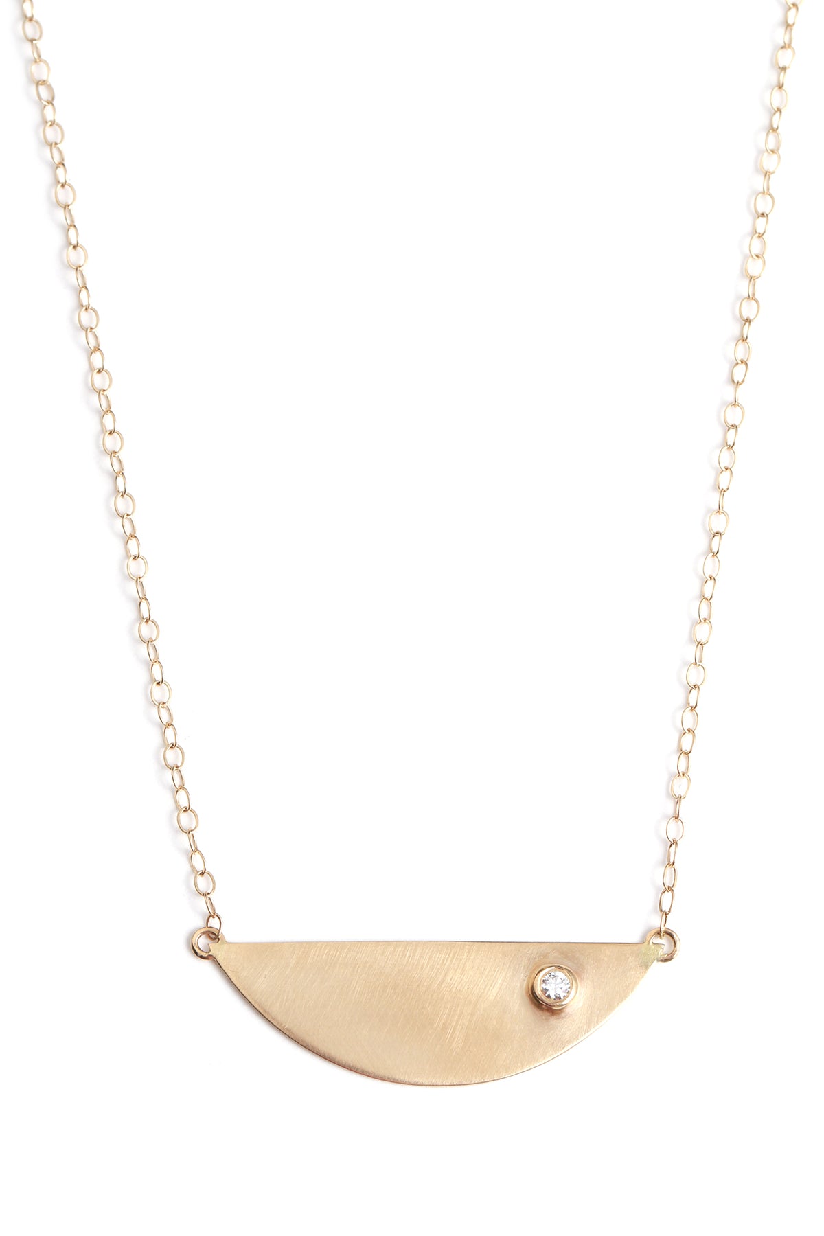The YOU Diamond Semi Circle Necklace Necklaces N2000_020921f0-ecc8-4ad5-ab51-0ebf8339d670