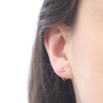 Bar Hug Earrings EARRINGS e2424g-m